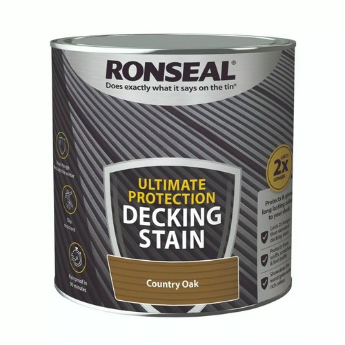 Ronseal decking stain - ronseal, paint