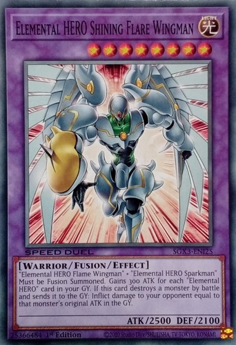Sgx3 eni25 elemental hero - sgx3-eni25,