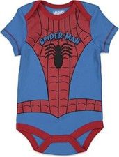 Spiderman Costume Babygrow Bodysuit Baby Clothes (12 months)