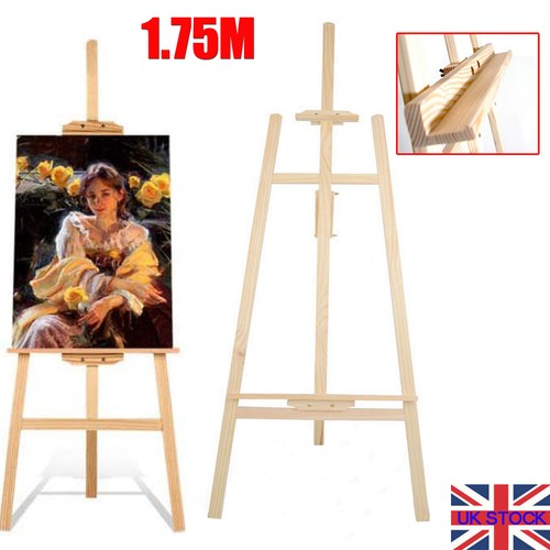 175cm foldable wooden easel - wooden,
