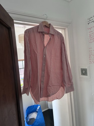 Kiton red and - red, check