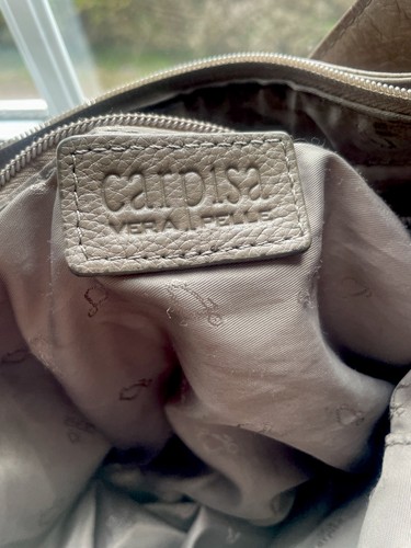 Leather shoulder bag - shoulder, by