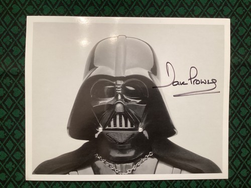 Dave prowse autograph - dave,