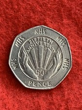 1998 nhs 50p - 1998, coin