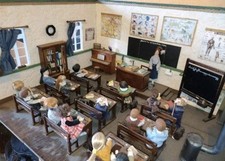 Rare Antique Miniature Class