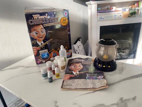 Science wizard chemistry set - chemistry,