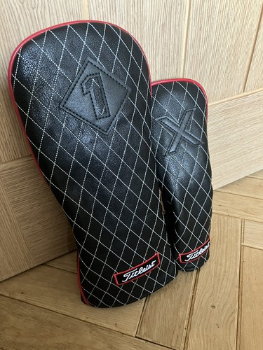 Titleist leather head covers - leather,
