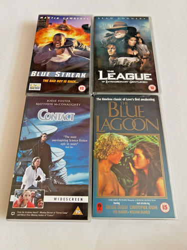 Vhs movie bundle pal - vhs,