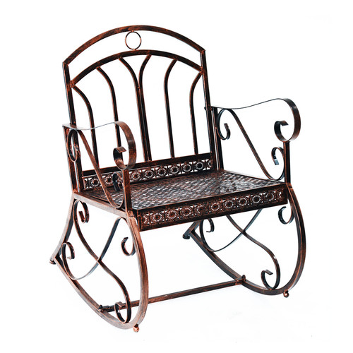 Iron rocking chair outdoor - iron,