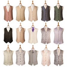 Mens Waistcoat Wedding Vest