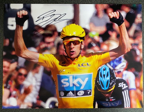 Sir bradley wiggins signed - wiggins,