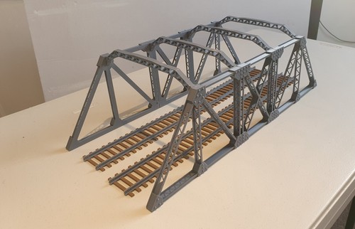 Gauge pratt truss bridge - o,