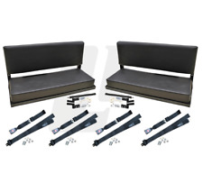 LRC10428 - Black Vinyl Bench