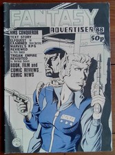 FANTASY ADVERTISER 88, MARTIN SKIDMORE, UK FANZINE, DECEMBER 1984, FN-