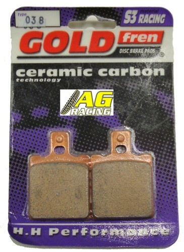 Goldfren front brake pads - s3,