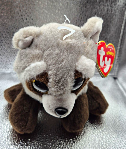 Velvet raccoon plush - raccoon, soft