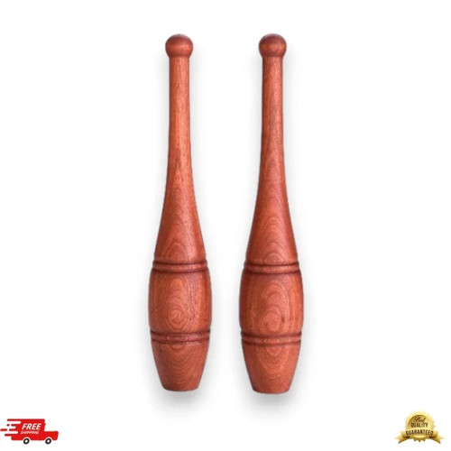 Wooden indian clubs - wooden,