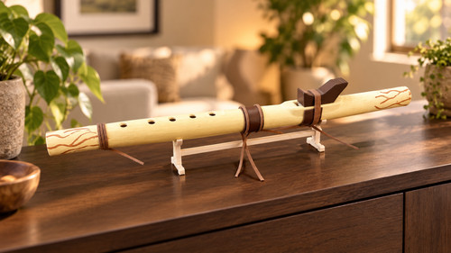 Native american style flute - american-style, in