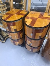Pair Of Art Deco Bed Side