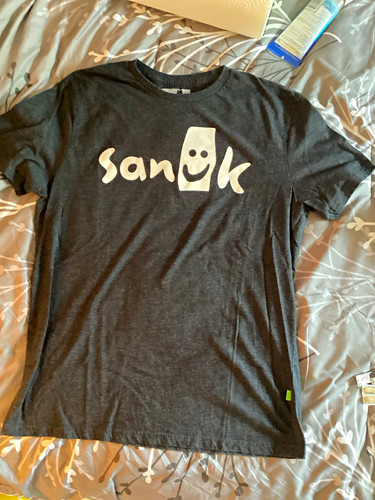 Sanuk logo graphic print men - logo,