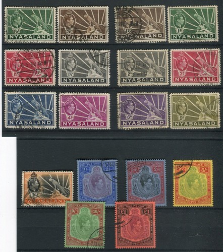 Nyasaland kgvi 1938 - kgvi, 1938-44