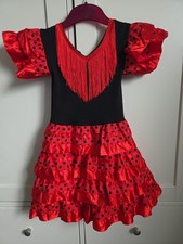 BlackRed Spanish Dress Costume