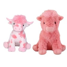 Cute Highland Cow Pink Coo