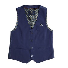 Next Waistcoat  Blue Smart