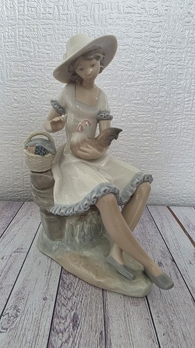 Rare nao lladro 0127 - nao, girl