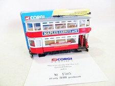 CORGI CLASSICS 36701 'LONDON FULLY CLOSED TRAM SET'. Ltd Ed 1:76. MIB/BOXED