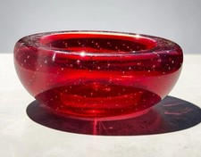 Vintagage Murano Ruby Red