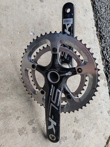 Fsa light carbon crankset - light,