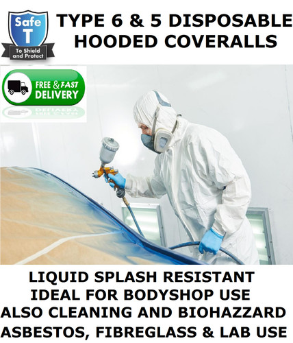Disposable coveralls type - disposable,