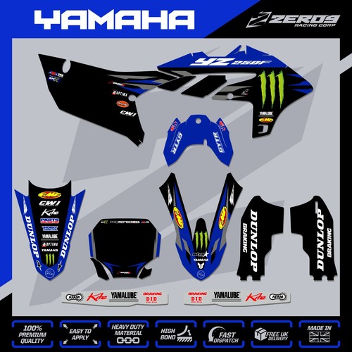 Yamaha motocross graphics - yamaha, mx