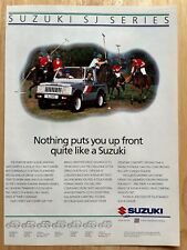 Vintage 1980's Suzuki Santana SJ Series Original Advert Advertising P193