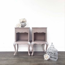 Pink Vintage Bedside Tables