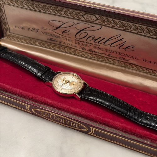 Vintage lecoultre 14k gold - vintage,