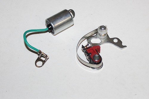 Contact points condenser - points, &