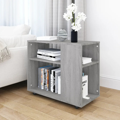 Vidaxl side table grey - grey, sonoma