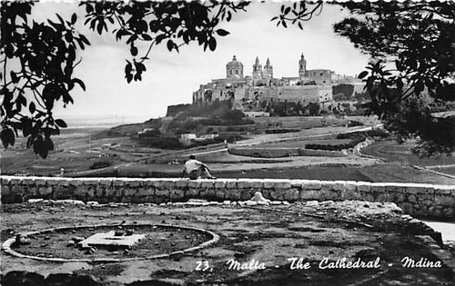 Postcard malta rppc the - postcard,