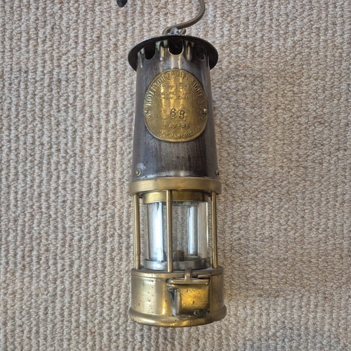Eccles miners lamp - miners, protector