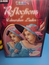 TABBYKAT CARD CREATIONS PLUS - REFLECTIONS of EDWARDIAN LADIES PC CD-ROM Disc