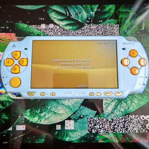 Custom unique psp - psp, light