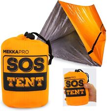 MEKKAPRO Emergency 2 Person Tent Shelter - Survival - Water & Windproof - UK VAT