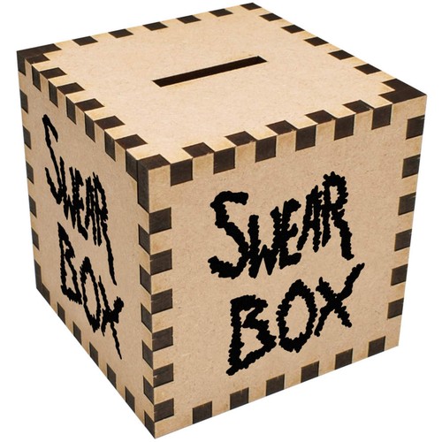 Swear box money piggy - 'swear,