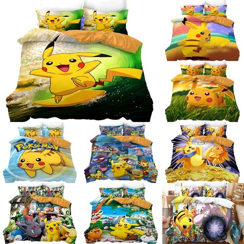 Pokemon print duvet - pokemon, 3d