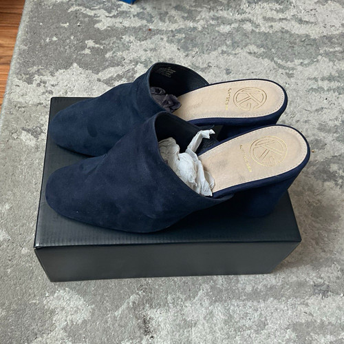 Kurt geiger navy suede - kurt,