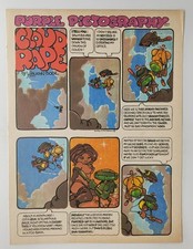 Purple Pictography Vaughn Bode Story Insert Scarce 1971