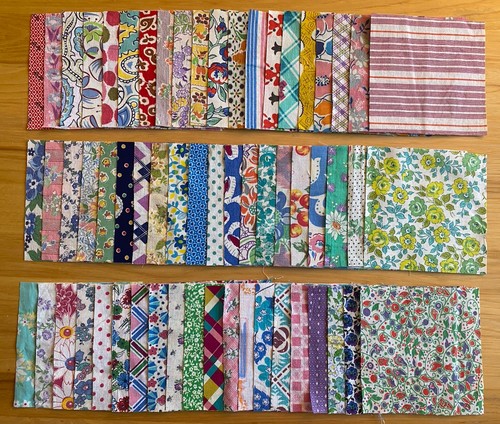 Vintage feedsack and - vintage, pre