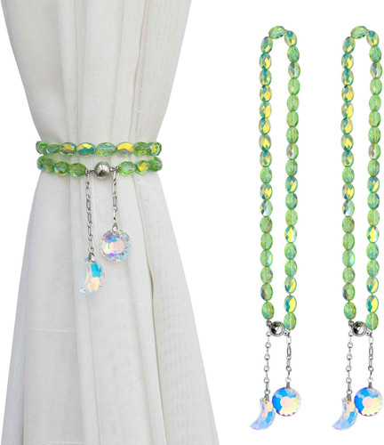 Magnetic curtain tiebacks 2 - magnetic, tiebacks,